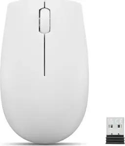 Беспроводная мышь Lenovo 300 Cloud Grey 2.4 ГГц модель 5014841, оптическая, USB‑приемник