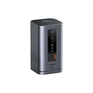 Dokstacija Baseus Spacemate Series 11-in-1, daudzportu hubs pelēks