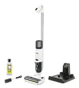 Kärcher FCV 2 Natural N Battery Dry & Wet Vacuum Cleaner, 160 W, White