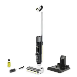 Grīdas tīrītājs trīs vienā Karcher FCV 3 1.056-122.0 — sausa un mitra tīrīšana, 160 W, balts