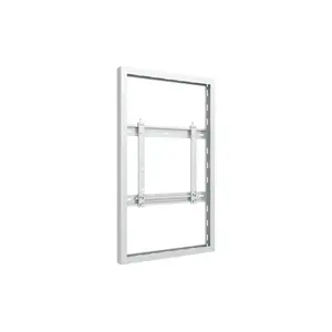 Multibrackets M Pro Series Enclosure 50 Wall Slim Medium White Steel Landscape Portrait