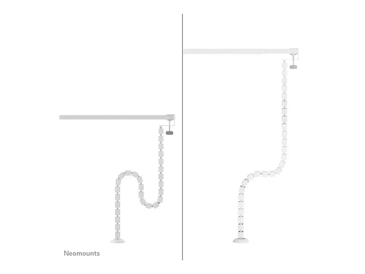 Neomounts ADS06-131WH kabeļu kolonna ar skavu Photo 4