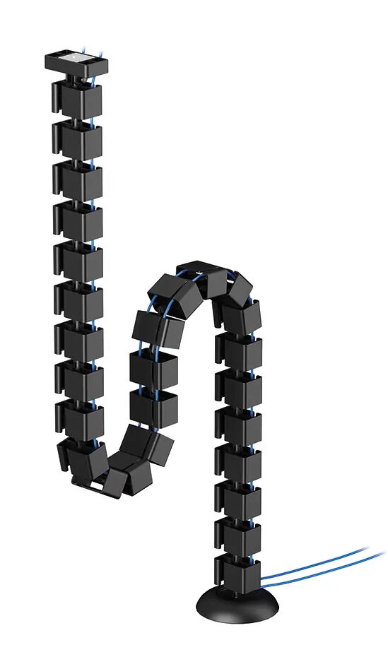Neomounts ADS06-132BL Universāls kabeļu kanāls ar