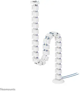 Cable spine organizer Neomounts ADS06-132WH magnet-mounted white modular cable management spine