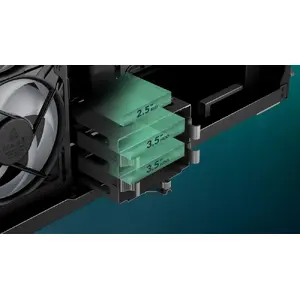 Flexible Mounting for Up to Six Drives