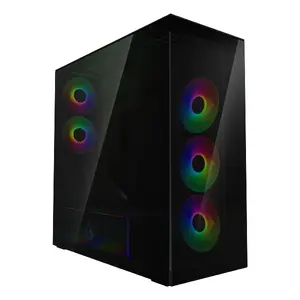 PC Case ARCTIC Xtender VG Midi Tower Black
