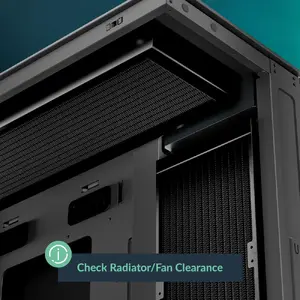 Supports Two 420 mm Radiators