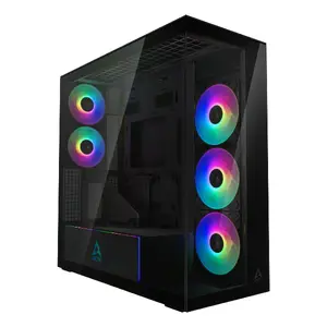PC Case ARCTIC Xtender VG Midi Tower Black