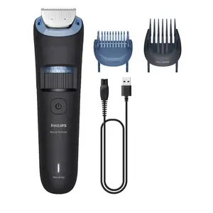 Триммер для бороды Philips BT3665/15 с Full Metal Blades, 0,5–20 мм, 40 шагов, беспроводной, чёрный