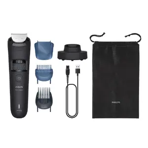 Bārdas trimmeris Philips BT5780/15 ar matu vāci, 0,4–20 mm, 40 soļi, bezvadu