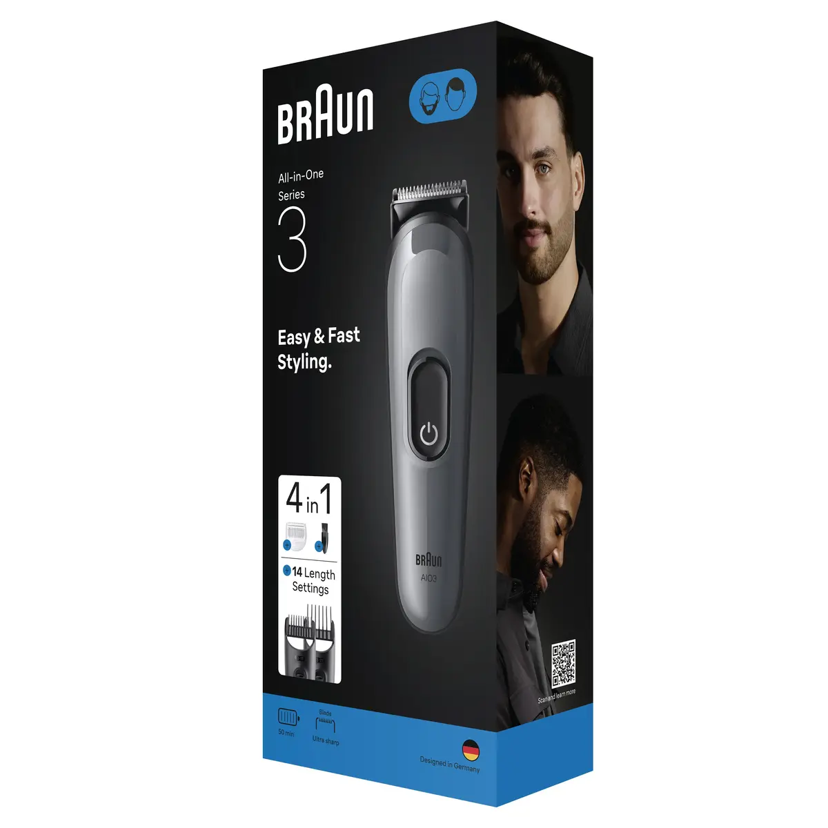 BRAUN 80789918 триммер — тёмно-серый, 21 ступень Photo 4