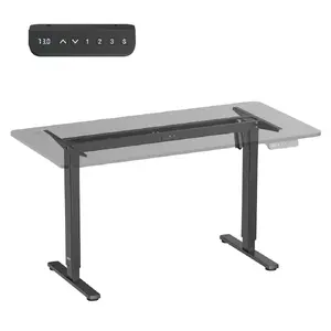 Elektriski augstumā regulējams galds ergo office ER-400 B — maksimālais augstums 1160 mm, slodze 80 kg