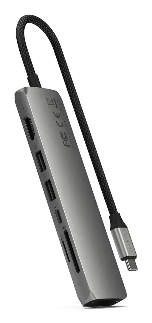 USB-C adapteris Satechi 7‑1 — Ethernet un 4K HDMI Photo 4