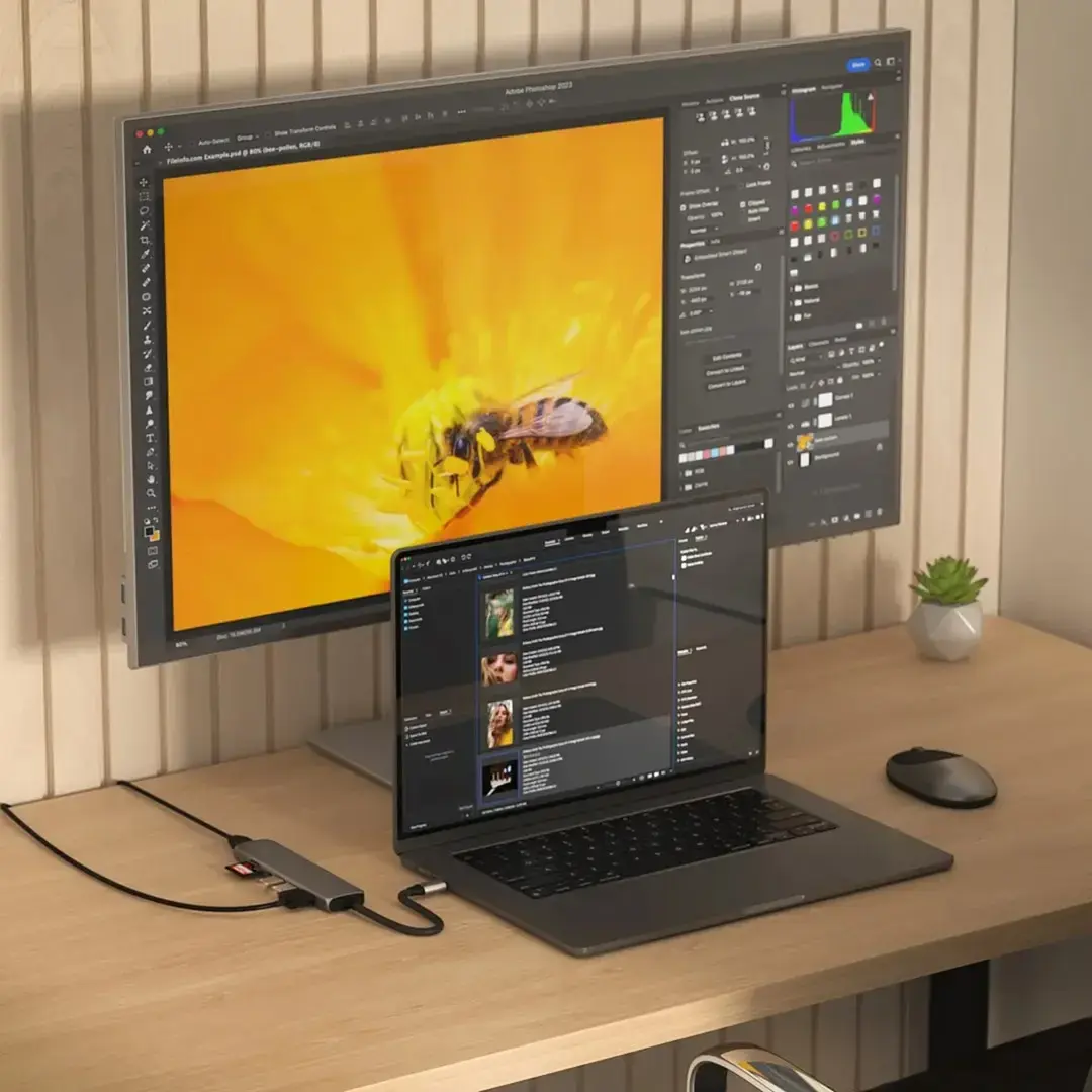 USB-C adapteris Satechi 7‑1 — Ethernet un 4K HDMI Photo 9