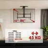 Ceiling TV Mount MACLEAN MC-109 T VESA 800x400 Photo 10