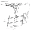 Ceiling TV mount MACLEAN MC-110 T Photo 6
