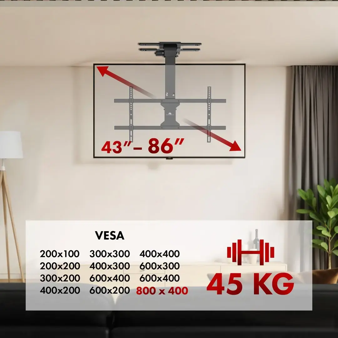 Ceiling TV mount MACLEAN MC-110 T Photo 10