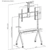TV stand MACLEAN MC-114 B for 55–100" screens Photo 7