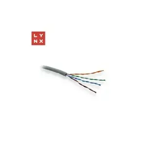 UTP кабель LYNX CS Cat5e для внутренней прокладки, моножильный медный, оболочка LSOH, катушка 305 м