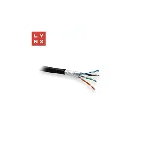 Outdoor FTP cable LYNX CS LX-SLD-FTP5E-PE-BK Cat5e, 305 m, foil-shielded, PE jacket, black