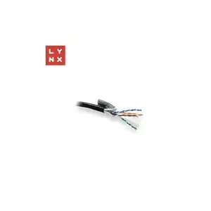 FTP кабель Cat6 LYNX CS LX-SLD-FTP6-PE-BK уличный чёрный 305 м