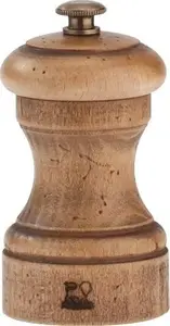 Salt mill PEUGEOT Bistro Antique 10 cm, wood, manual grinder