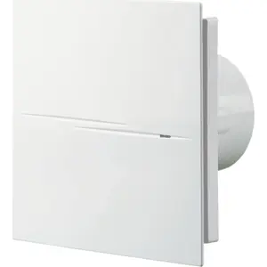 Kanalventilators VENTS QUIET100TH-Style d100 ar taimeri un mitruma sensoru