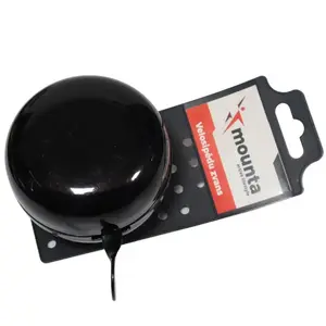 Велосипедный звонок MOUNTA 9128183 — компактный чёрный звонок для велосипеда