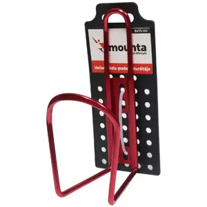 Pudeļu turētājs MOUNTA 9127902 priekš 8×15 cm pudelēm, sarkans