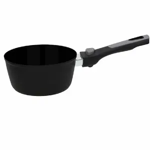 Tognana Space Saving Pot IT64V77581BSPS 16 cm Aluminum Induction with Removable Bakelite Handle