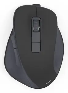 Беспроводная оптическая мышь Hama WM-500, 1600 DPI, 6 кнопок, для правой руки, черная