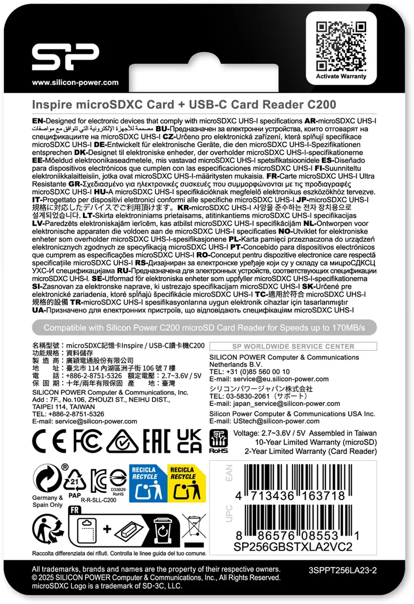 Флеш-память Silicon Power SP256GBSTXLA2VC2 Photo 2