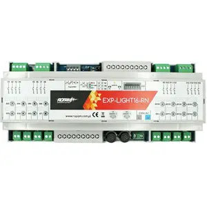 Lighting controller Rose&Tulipani EXP-LIGHT16-RN 16-channel DIN rail module (MPN 26107)