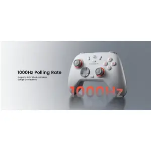 GameSir Wireless Controller Nova 2 Lite Gray — Bluetooth compatible, compact gaming controller