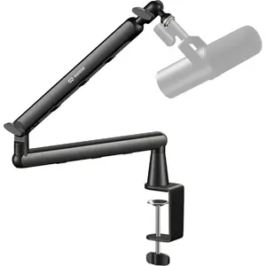 Desk microphone arm Mozos SB45 — adjustable suspension stand for broadcast and streaming setups
