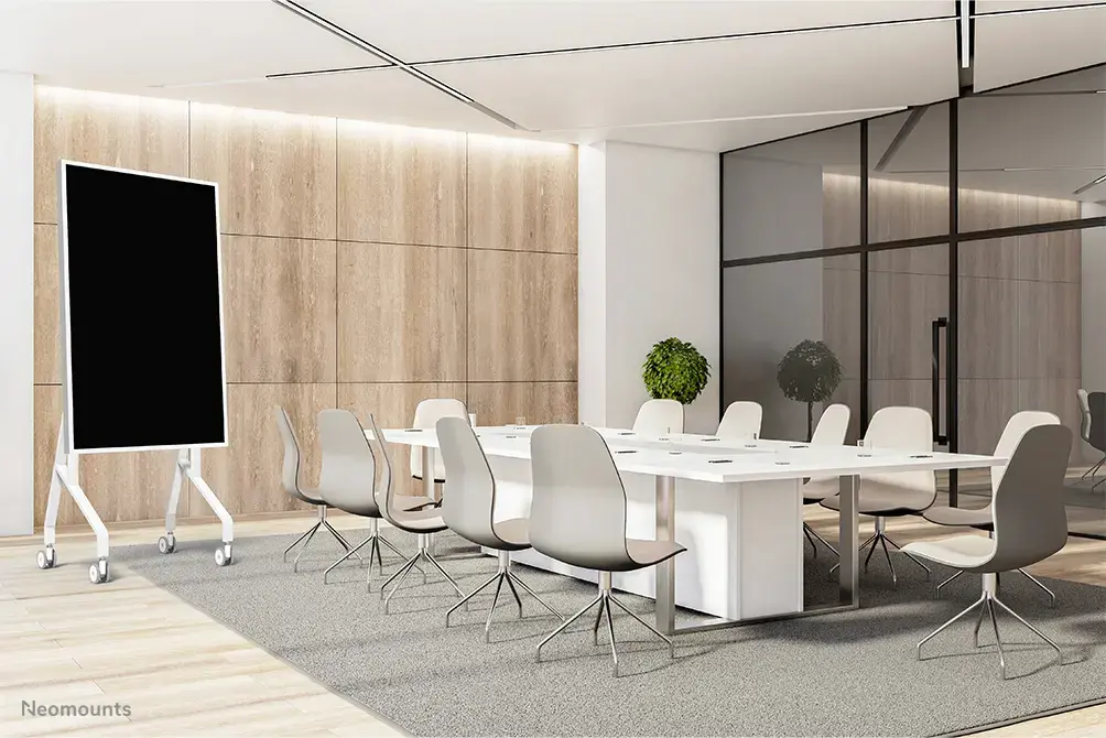 Neomounts FL50-515WH1 ratiņi Samsung Flip 55–65" Photo 18