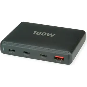 USB charger VALUE Smart 3x C + 1x A with PD and QC3.0 — compact multiport desktop charger