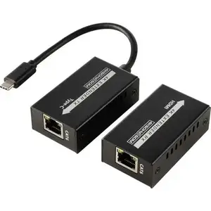HDMI-удлинитель SpeaKa Professional SP-TPCE-500 по RJ45, передача HDMI по одному кабелю Cat5e/6