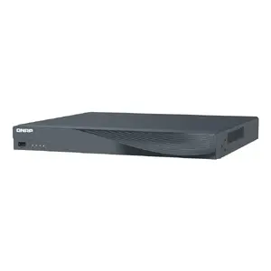 Network video recorder QNAP TVR‑AI200 1U rack, 16 video inputs, 1080p@30fps, SATA HDD (2.5/3.5"), Gigabit LAN, black