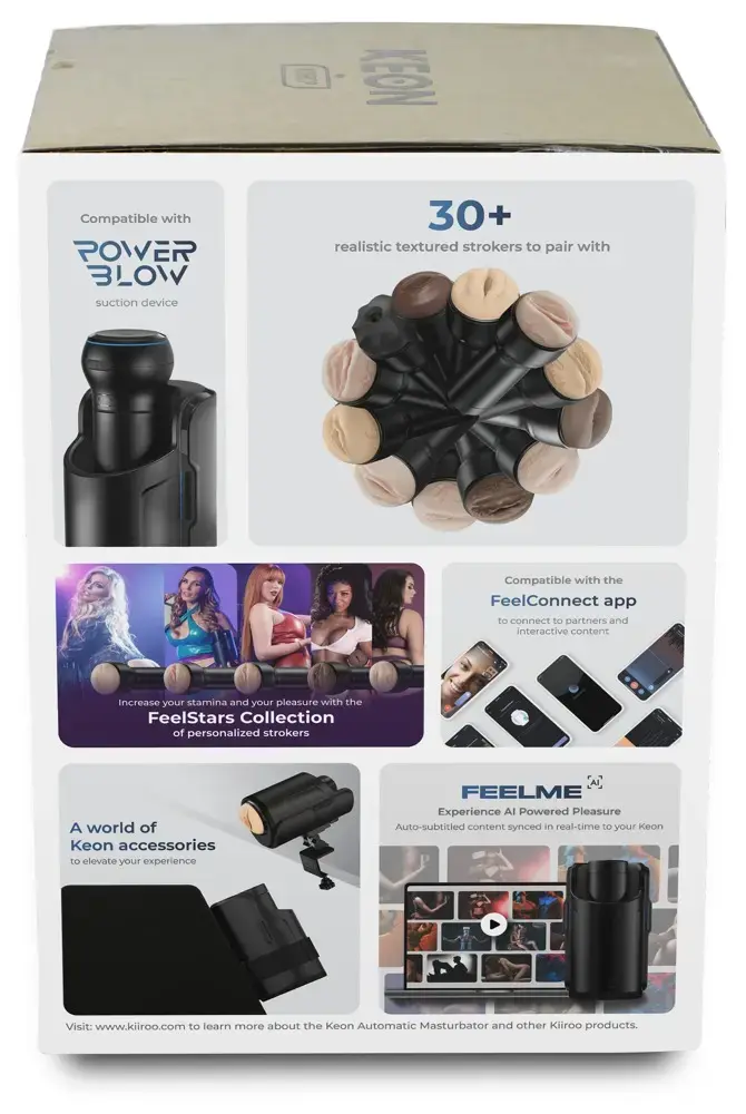 Kiiroo Keon WiFi автоматический адаптер-строкер Photo 4