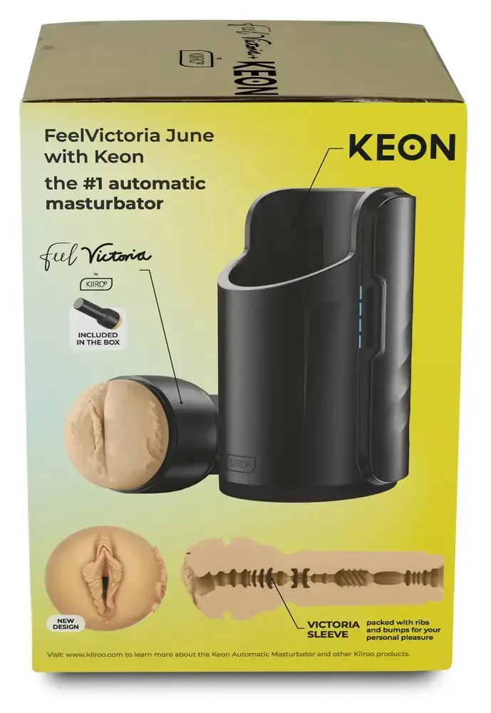 Kiiroo Keon Wi‑Fi автоматический мастурбатор с Feel Victoria Photo 13