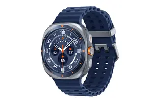 Смарт‑часы Samsung Galaxy Watch Ultra 47 мм (1,5" AMOLED, 480×480, 4G, GPS, Wi‑Fi, 64 ГБ, 2 ГБ ОЗУ, титан, синий)
