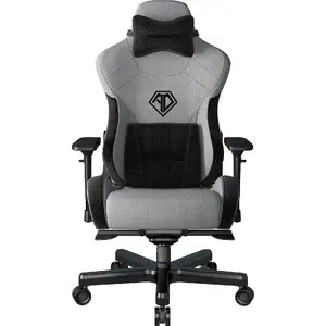 Gaming chair Anda Seat T-Pro 2 fabric swivel XL — grey