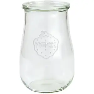 Стеклянная банка WECK Tulpe 1750 мл с крышкой, упаковка 4 шт.
