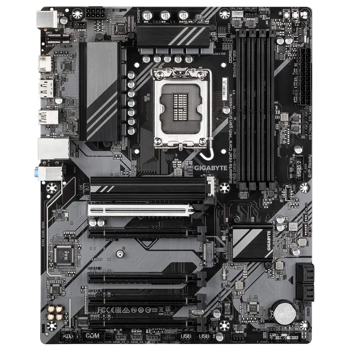 GIGABYTE B760 DS3H GEN5 ATX материнская плата Photo 2