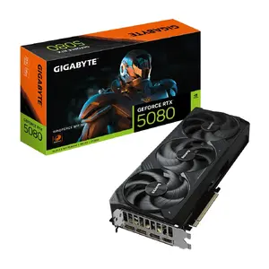 Graphics Card GIGABYTE GeForce RTX 5080 16GB GDDR7, PCIe 5.0, 256-bit, 304mm, WINDFORCE 3X