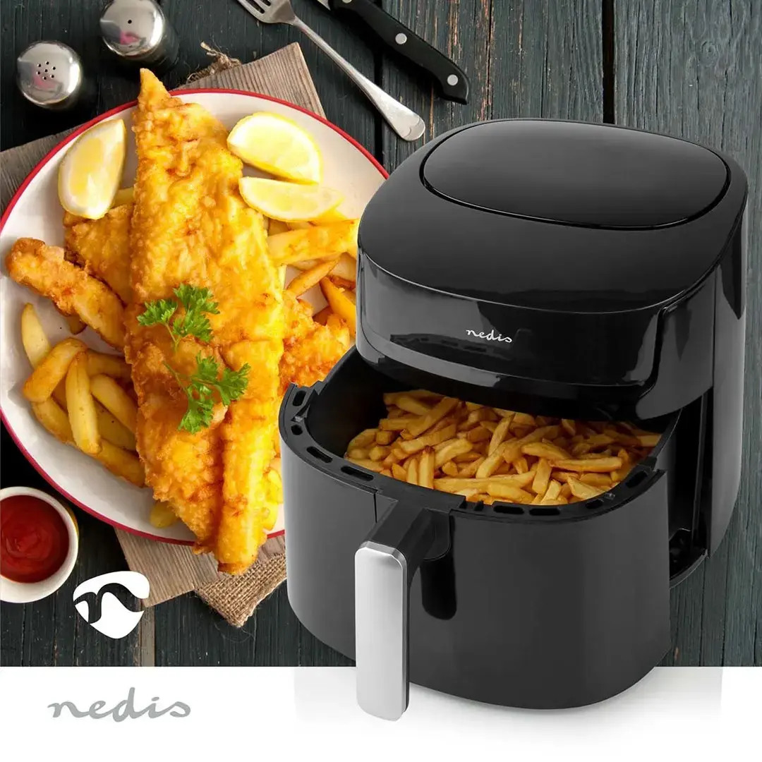 Karstā gaisa fritieris Nedis KAAF170BK 7,2 L 1800 W Photo 2
