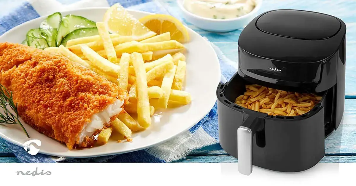 Karstā gaisa fritieris Nedis KAAF170BK 7,2 L 1800 W Photo 10