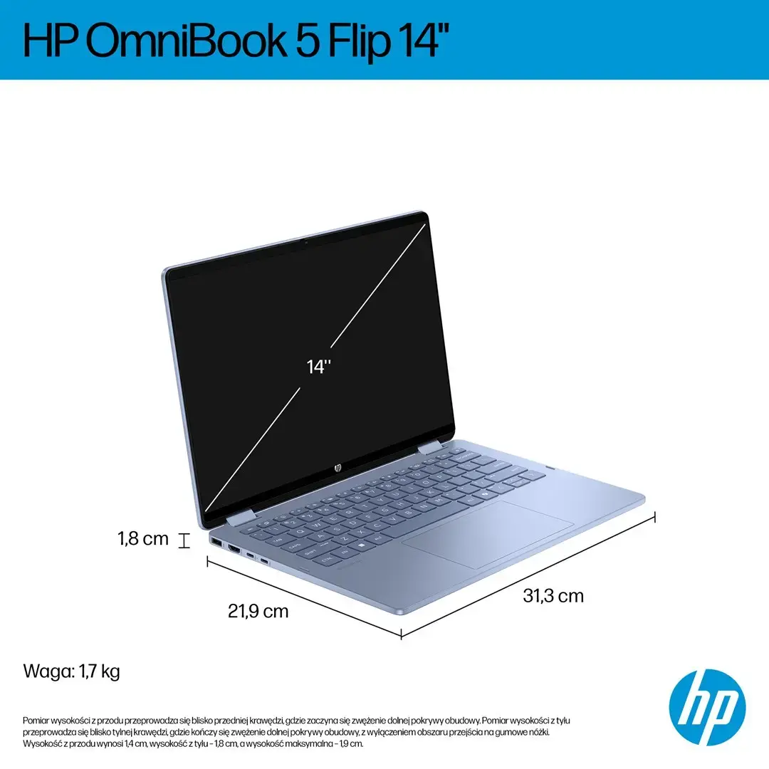 Laptop HP OmniBook 5 Flip 14-fp0004nw Photo 4