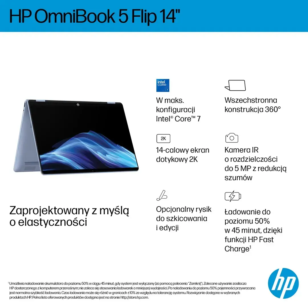 Laptop HP OmniBook 5 Flip 14-fp0004nw Photo 8